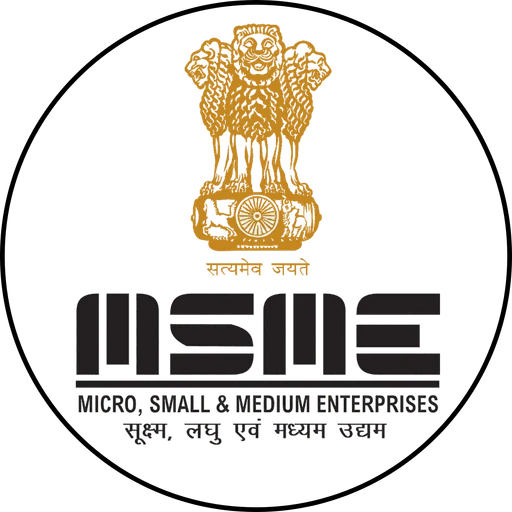 Registered with the Ministry of Micro, Small and Medium Enterprises (MSME), Government of India