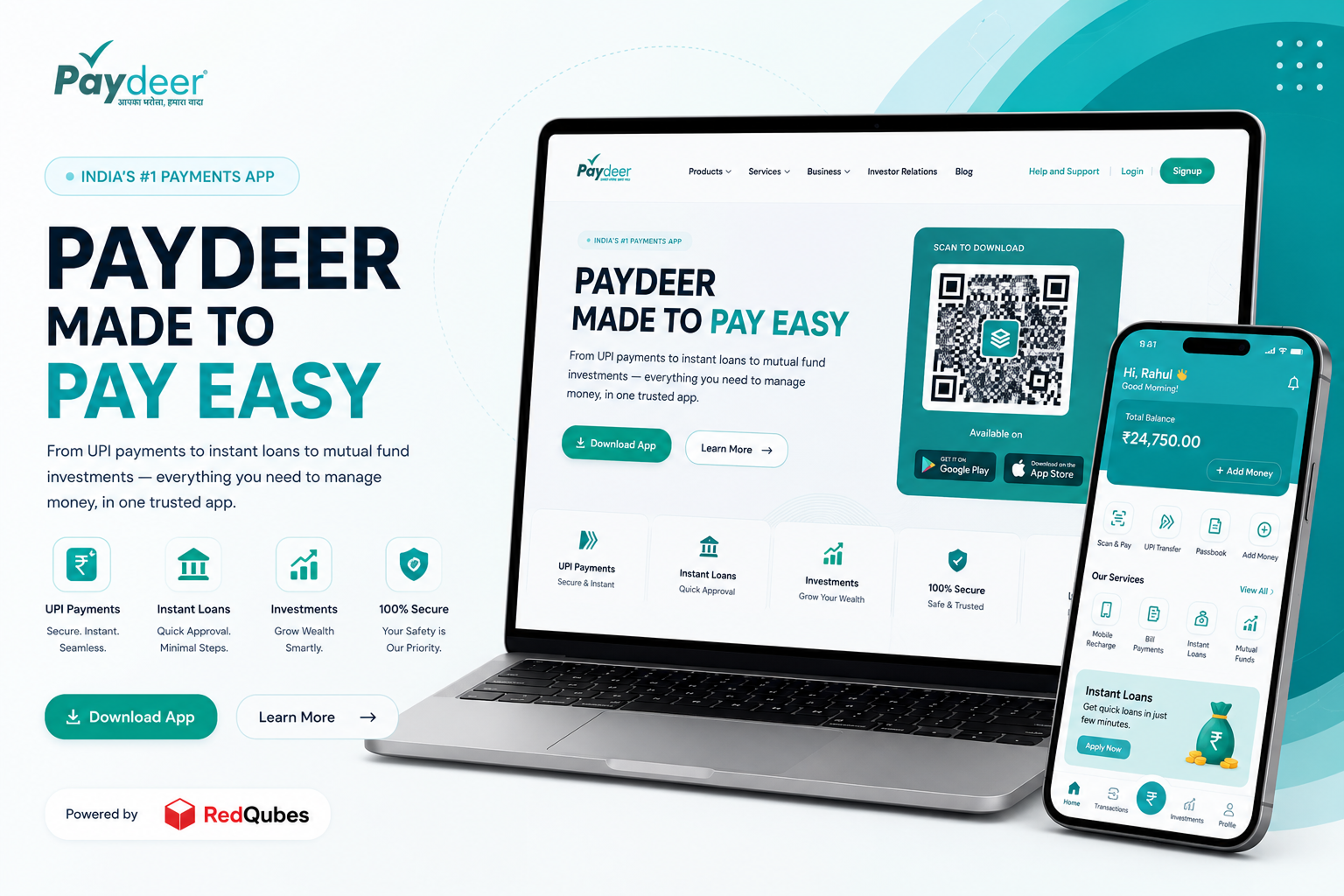 Paydeer — Made to PAY EASY